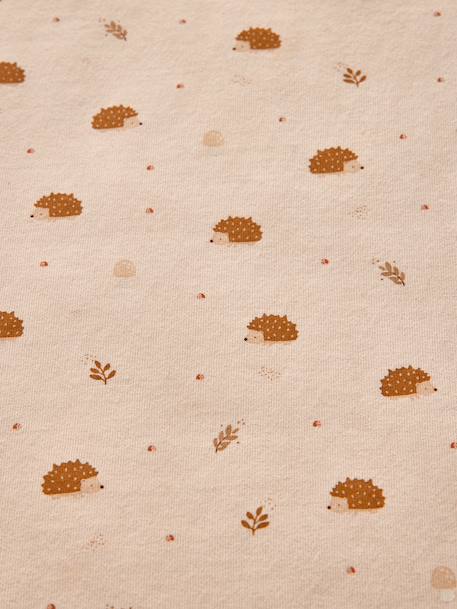 Slaapzak met afneembare mouwen HÉRISSON beige, bedrukt - vertbaudet enfant 