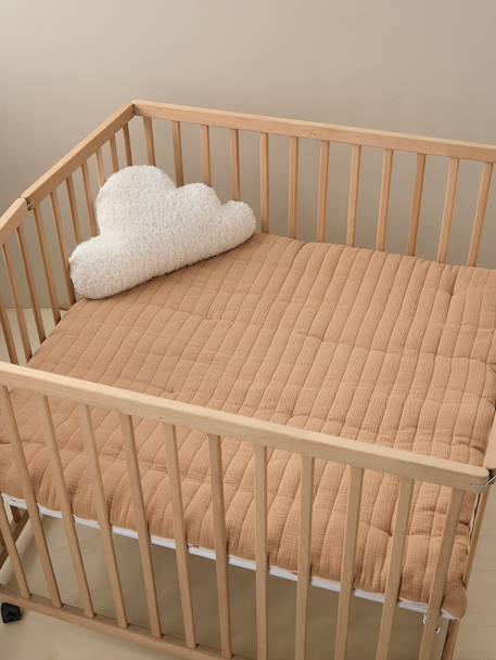 Couverture / Fond de parc HÉRISSON beige imprimé - vertbaudet enfant 