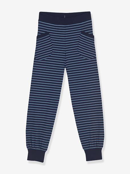 Meisjeslegging TIIKERI FINKID framboos+groen+marineblauw - vertbaudet enfant 