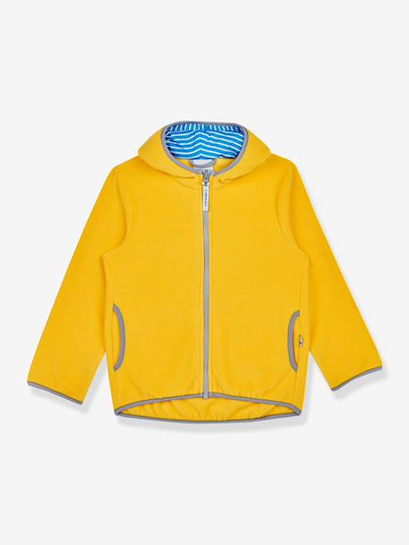 Fleece kinderjas PAUKKU FINKID, zip-in binnenjas geel+marineblauw+paars+turquoiseblauw - vertbaudet enfant 