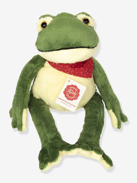 Peluche grenouille articulée 28 cm Teddy Hermann vert - vertbaudet enfant 
