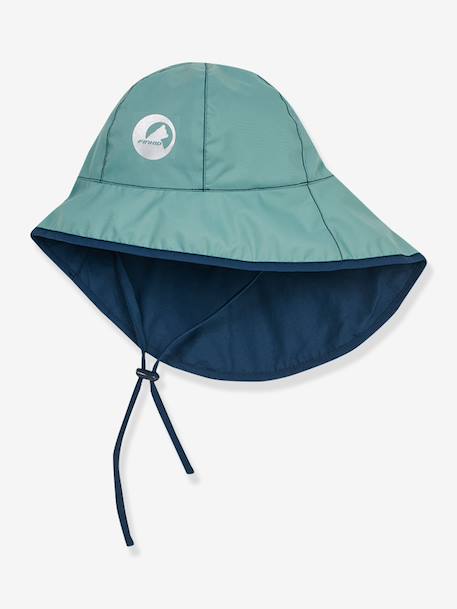 Chapeau de pluie imperméable pour enfants TIHKU finkid jaune+marine+turquoise - vertbaudet enfant 