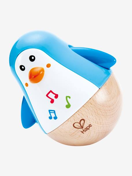 Pingouin culbuto musical HAPE BLEU - vertbaudet enfant 