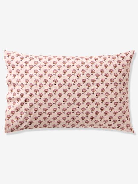Parure housse de couette + taie d'oreiller ARIZONA DREAM, avec coton recyclé blanc imprimé - vertbaudet enfant 