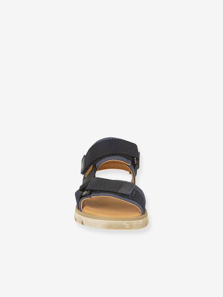 Sandales à scratch pour garçon KE FLASH froddo fuchsia+marine - vertbaudet enfant 