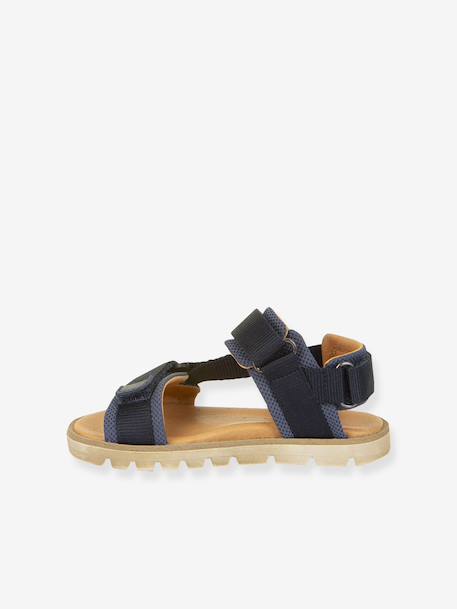 Sandales à scratch pour garçon KE FLASH froddo fuchsia+marine - vertbaudet enfant 