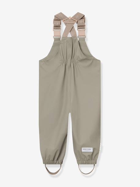 Kinderset: regenjas & waterdichte broek MATWAINIS donkerblauw+groen - vertbaudet enfant 