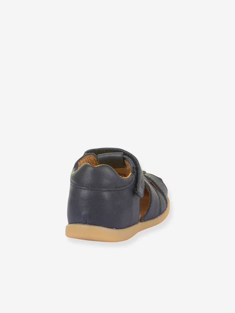 Gesloten sandalen voor kinderen DANY FRODDO bruin+marineblauw+rood - vertbaudet enfant 