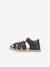 Sandales pieds nus fermées pour enfants BAREFOOT FLEXY AVI froddo gris clair+marine - vertbaudet enfant 