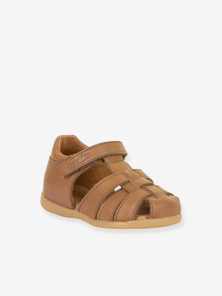 Gesloten sandalen voor kinderen DANY FRODDO bruin+marineblauw+rood - vertbaudet enfant 