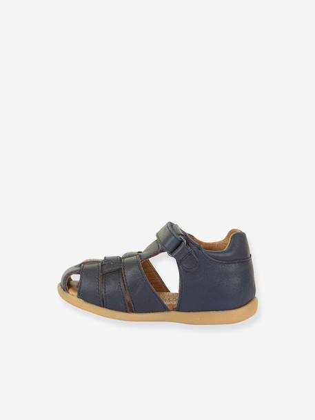 Gesloten sandalen voor kinderen DANY FRODDO bruin+marineblauw+rood - vertbaudet enfant 