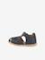 Gesloten sandalen voor kinderen DANY FRODDO bruin+marineblauw+rood - vertbaudet enfant 