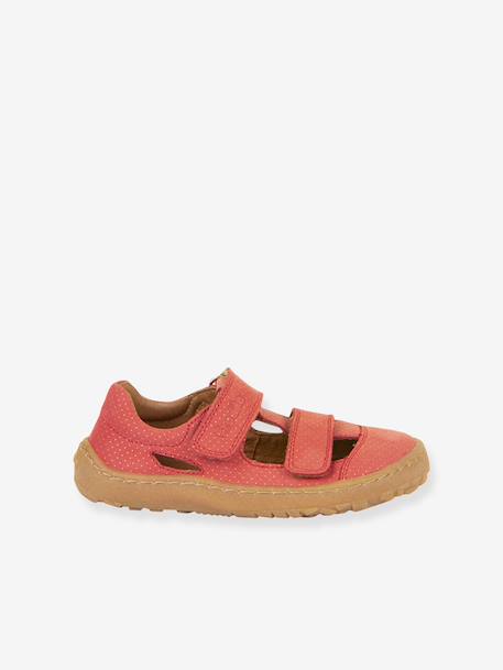 Sandales à brides pieds nus pour enfants BAREFOOT SANDAL froddo bleu ciel+caramel+corail+marine - vertbaudet enfant 
