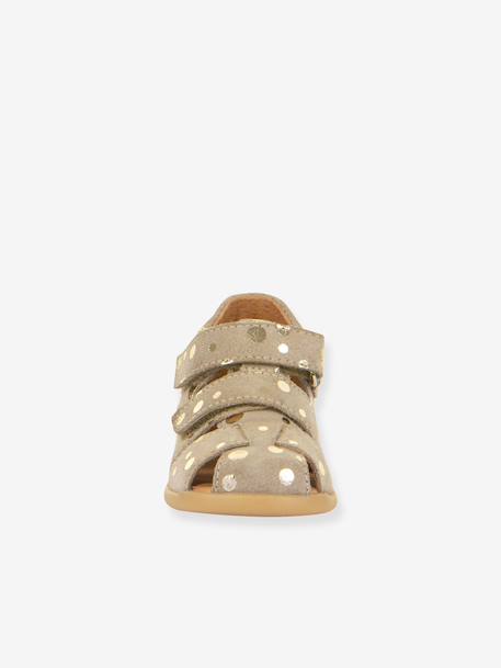 Sandales fermées pour fille DALLAS froddo beige+marine - vertbaudet enfant 