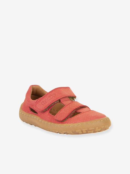 Sandales à brides pieds nus pour enfants BAREFOOT SANDAL froddo bleu ciel+caramel+corail+marine - vertbaudet enfant 