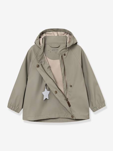 Ensemble enfant : veste de pluie & pantalon imperméable MATWAINIS bleu foncé+vert - vertbaudet enfant 