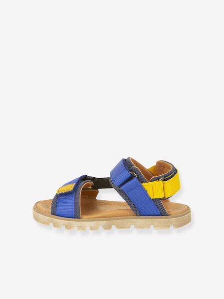 Sandalen met klittenband voor jongens KE FLASH FRODDO aqua+blauw+felblauw+fuchsia+marineblauw+meerkleurig+roze (poederkleur)+zwart - vertbaudet enfant 