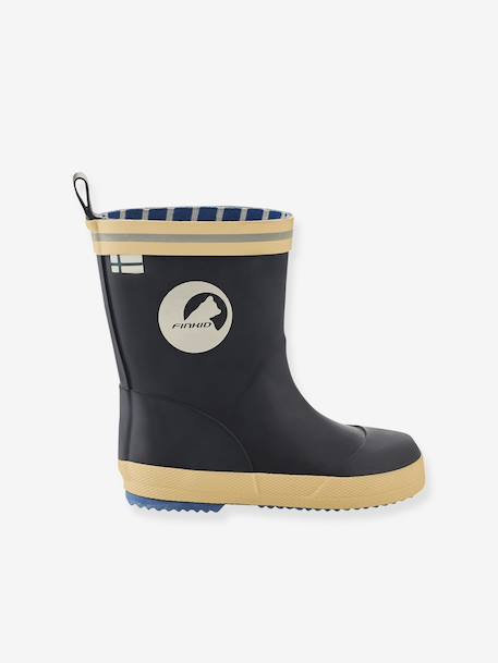 Bottes en caoutchouc pour enfants VESI finkid jaune+marine+turquoise - vertbaudet enfant 