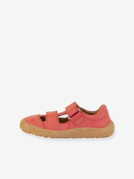 Sandales à brides pieds nus pour enfants BAREFOOT SANDAL froddo bleu ciel+caramel+corail+marine - vertbaudet enfant 