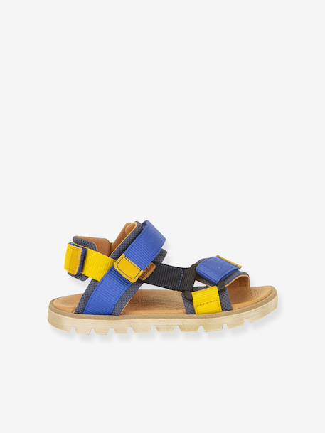 Sandalen met klittenband voor jongens KE FLASH FRODDO aqua+blauw+felblauw+fuchsia+marineblauw+meerkleurig+roze (poederkleur)+zwart - vertbaudet enfant 