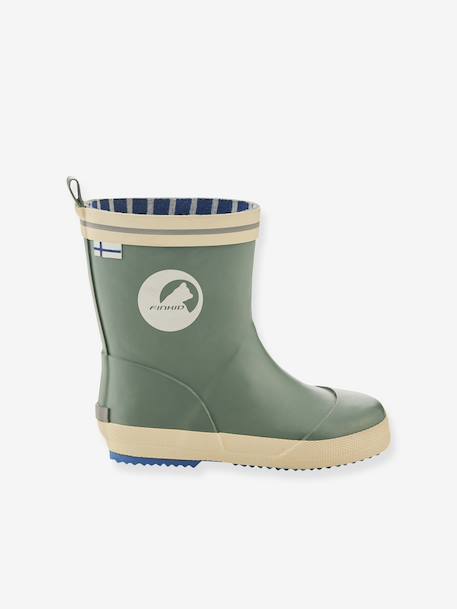 Bottes en caoutchouc pour enfants VESI finkid jaune+marine+turquoise - vertbaudet enfant 
