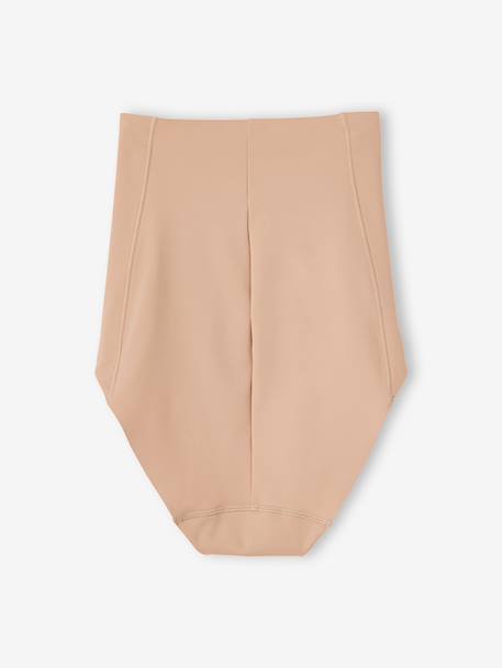 Culotte gainante post-maternité taille haute sans coutures beige - vertbaudet enfant 