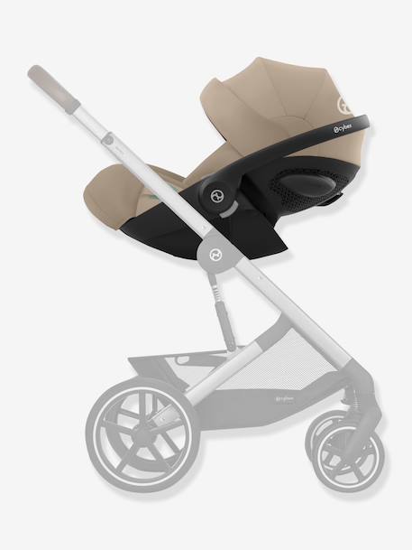 Siège-auto Coque Auto Cloud G i-Size - Magic Black - beige+noir - vertbaudet enfant 