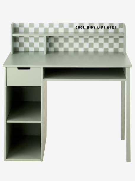 Bureau enfant Damier vert - vertbaudet enfant 