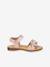 Sandales en cuir pour fille LORE FLOWERS froddo bleu+bleu foncé+blush+lavande+or+rose+rose doré+rouge+tomette - vertbaudet enfant 