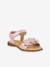 Sandales en cuir pour fille LORE FLOWERS froddo bleu+bleu foncé+blush+lavande+or+rose+rose doré+rouge+tomette - vertbaudet enfant 