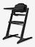 Chaise haute Iris 3-en-1 beige+blanc+noir - vertbaudet enfant 
