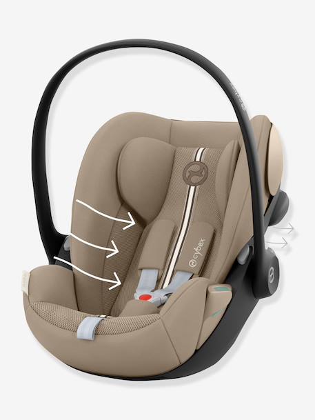 Siège-auto Coque Auto Cloud G i-Size - Magic Black - beige+noir - vertbaudet enfant 