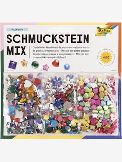 Speelgoed-Creatieve activiteiten-Kralen, mode en knutseldozen-Mix strassteentjes, 800+ stuks FOLIA