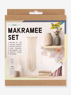 Linge de maison et décoration-Décoration-Objet déco-Set de macramé BOHO folia, 10 pièces