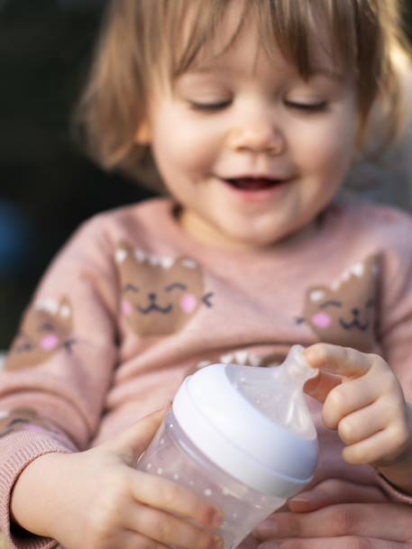 Pack de trois tétines Natural Response - débits 3,4,5 transparent - vertbaudet enfant 