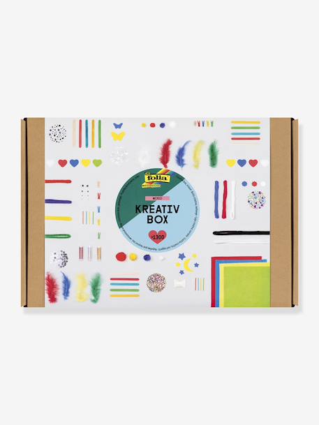 Creatieve doos MIXED FOLIA, 1300+ stuks meerkleurig - vertbaudet enfant 