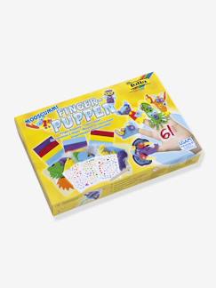 Speelgoed-Creatieve activiteiten-Plakken en vormgeven-Creatieve set Vingerpoppen in schuim, 15 personages FOLIA 