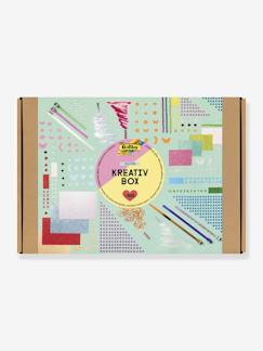 Jouet-Activités artistiques-Perles, mode et coffrets créatifs-Boîte créative GLITTER folia, 900+ pièces