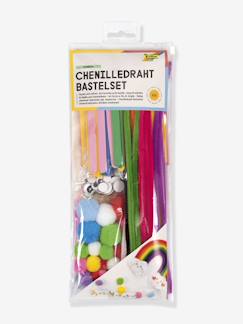 Speelgoed-Creatieve activiteiten-Plakken en vormgeven-Doe-het-zelf kit chenille draden, 212 stuks RAINBOW FOLIA 