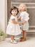 Ensemble bébé chemise et short cérémonie beige+vert sauge - vertbaudet enfant 