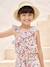 Blouse à volant asymétrique fille imprimée fleurs écru - vertbaudet enfant 