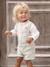 Ensemble bébé chemise et short cérémonie beige+vert sauge - vertbaudet enfant 