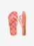 Slippers voor kinderen Slim Glitter Trendy HAVAIANAS rozen - vertbaudet enfant 