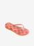 Slippers voor kinderen Slim Glitter Trendy HAVAIANAS rozen - vertbaudet enfant 