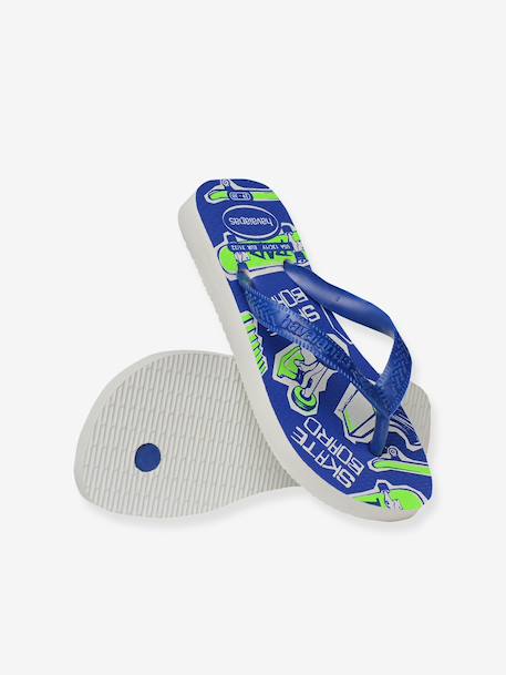 Athletic HAVAIANAS teenslippers voor kinderen felblauw - vertbaudet enfant 