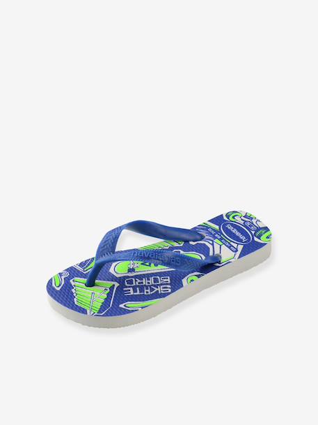 Athletic HAVAIANAS teenslippers voor kinderen felblauw - vertbaudet enfant 