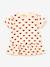 Tee-shirt bébé manches courtes rouge - vertbaudet enfant 