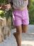 Short fille esprit tregging rose+vert sauge+violet - vertbaudet enfant 