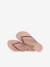 Kinderslippers Slim Glitter II HAVAIANAS rozen - vertbaudet enfant 