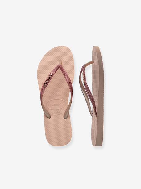 Kinderslippers Slim Glitter II HAVAIANAS rozen - vertbaudet enfant 